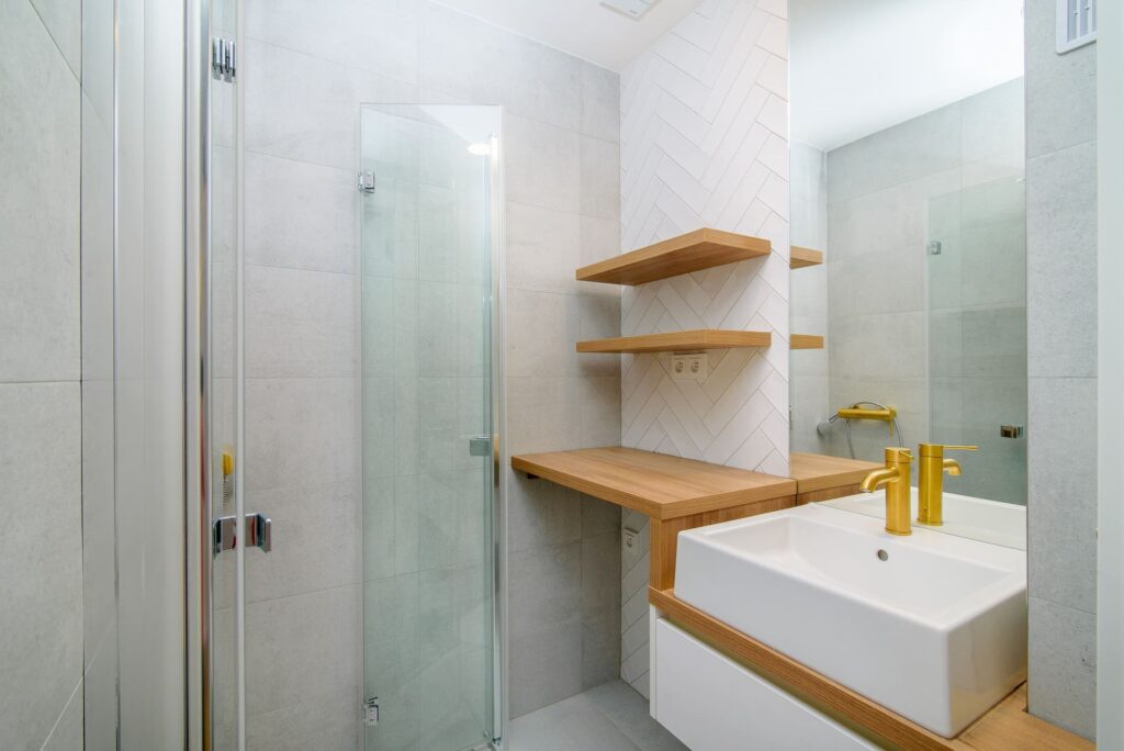 Rekonstrukce panelového bytu Koupelna