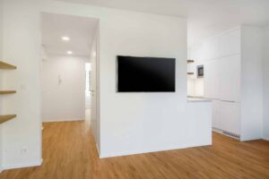 Rekonstrukce panelového bytu Praha Předaní